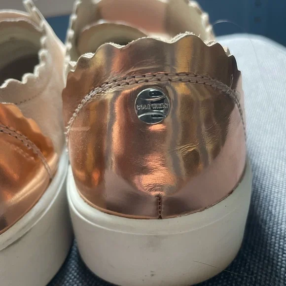 Cole Haan Pink Suede Sneakers - Picture 7 of 12